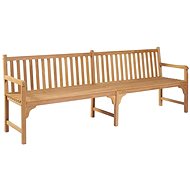 Garden Bench 240cm Solid Teak - Garden Bench