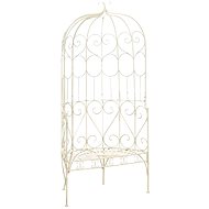 Garden Bench 95cm Iron Antique White - Garden Bench