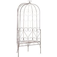 Garden Bench 95cm Iron Antique Brown - Garden Bench