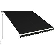Automatic retractable awning 350 x 250 cm anthracite - Awning