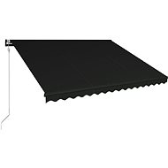 Automatic retractable awning 400 x 300 cm anthracite - Awning