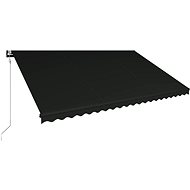 Automatic retractable awning 500 x 300 cm anthracite - Awning