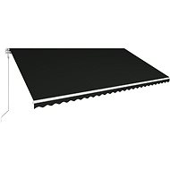 Automatic retractable awning 600 x 300 cm anthracite - Awning