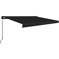 Cassette awning for manual operation 300 x 250 cm anthracite - Awning
