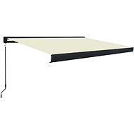 Cassette Awning for Manual Operation 300 x 250cm Cream - Awning