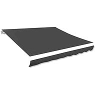 SHUMEE Plachta na markýzu, antracit 350 x 250 cm - Markýza
