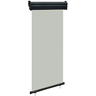 Balcony screen 80 x 250 cm gray - Screen
