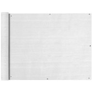 Balcony screen HDPE 90x600 cm white - Screen