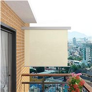 Balcony screen multifunctional 150 x 200 cm cream - Screen