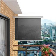 Balcony screen multifunctional 150 x 200 cm gray - Screen