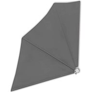 Folding screen for a balcony gray 140 x 140 cm - Screen