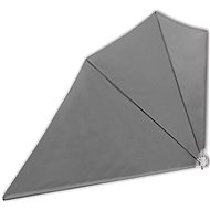 Folding screen for a balcony gray 160 x 240 cm - Screen