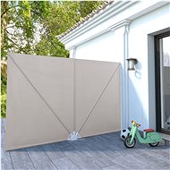 Folding screen for the terrace cream 300 x 200 cm - Screen