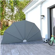 Folding screen for the terrace gray 160 cm - Screen