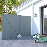 Folding screen for the terrace gray 240 x 160 cm - Screen