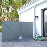 Folding screen for the terrace gray 300 x 150 cm - Screen