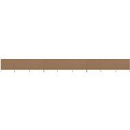 9-piece screen against the wind textile 1200 x 80 cm taupe - Screen