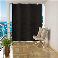 Hanging balcony screen anthracite HDPE 140 x 230 cm - Screen