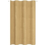 Hanging balcony screen beige HDPE 140 x 230 cm - Screen