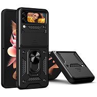 Tech-Protect Camshield plastový kryt na Samsung Galaxy Z Flip 4, černý - Phone Cover