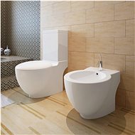 Toilet bowl and bidet, white ceramic 270059 - Bidet