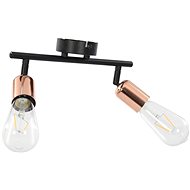 2-way Spotlight 2 W Black and Copper E27 - Spot Lighting