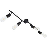 4-way Spotlight, Black 60cm E27 - Spot Lighting