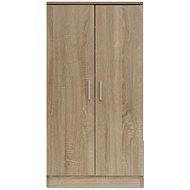 Shoe cabinet with 7 shelves oak 243061 - Shoe Rack