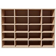 Shoe rack chipboard 92×30×67,5 cm oak 244885 - Shoe Rack
