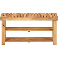 Shoe rack 90×32×46 cm solid acacia wood - Shoe Rack