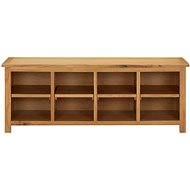 Shoe rack 120×37×45 cm solid oak wood - Shoe Rack