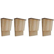 Bat box 4 pcs 22×12×34 cm wooden 276009 - Nesting Box
