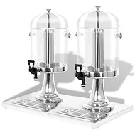 Double Juice Dispenser, Stainless-steel 2×8l - Zásobník na nápoje