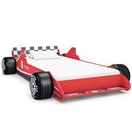Children's bed in the shape of a racing car 90×200 cm red - Bed