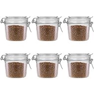 Food Jars with Lever Cap 6 pcs 340ml - Storage Jar
