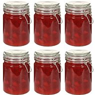 Food Jars with Lever Cap 6 pcs 750ml - Storage Jar