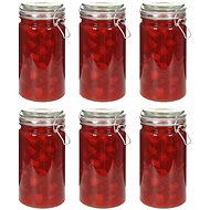 Food Jars with Lever Cap 6 pcs 1000ml - Storage Jar