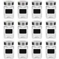 Food Containers with Label 12 pcs 300ml - Container