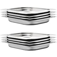 Gastro Containers 8 pcs GN 1/2 40mm Stainless-steel - Gastro Container