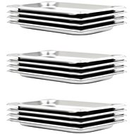 Gastro Containers 12 pcs GN 1/3 20mm Stainless-steel - Gastro Container