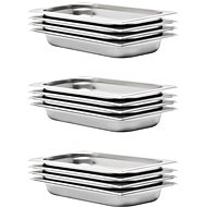 Gastro Containers 12 pcs GN 1/3 40mm Stainless-steel - Gastro Container