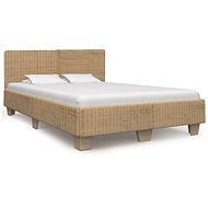 Hand-woven Rattan Bed Frame 160×200cm 283089 - Bed