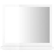 Bathroom mirror white high gloss 40x10,5x37 cm chipboard 804559 - Mirror