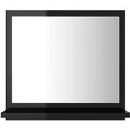 Bathroom mirror black high gloss 40x10,5x37 cm chipboard 804560 - Mirror