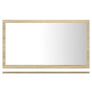 Bathroom mirror white oak sonoma 60x10,5x37 cm chipboard 804567 - Mirror