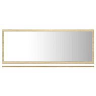 Bathroom mirror white oak sonoma 90x10,5x37 cm chipboard 804585 - Mirror