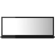 Bathroom mirror black high gloss 90x10,5x37 cm chipboard 804587 - Mirror