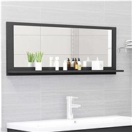Bathroom mirror grey 100×10,5×37 cm chipboard 804591 - Mirror