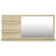 Bathroom mirror oak sonoma 90×10,5×45 cm chipboard 805018 - Mirror