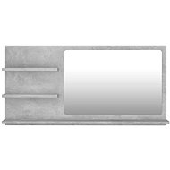 Bathroom mirror concrete grey 90×10,5×45 cm chipboard 805019 - Mirror